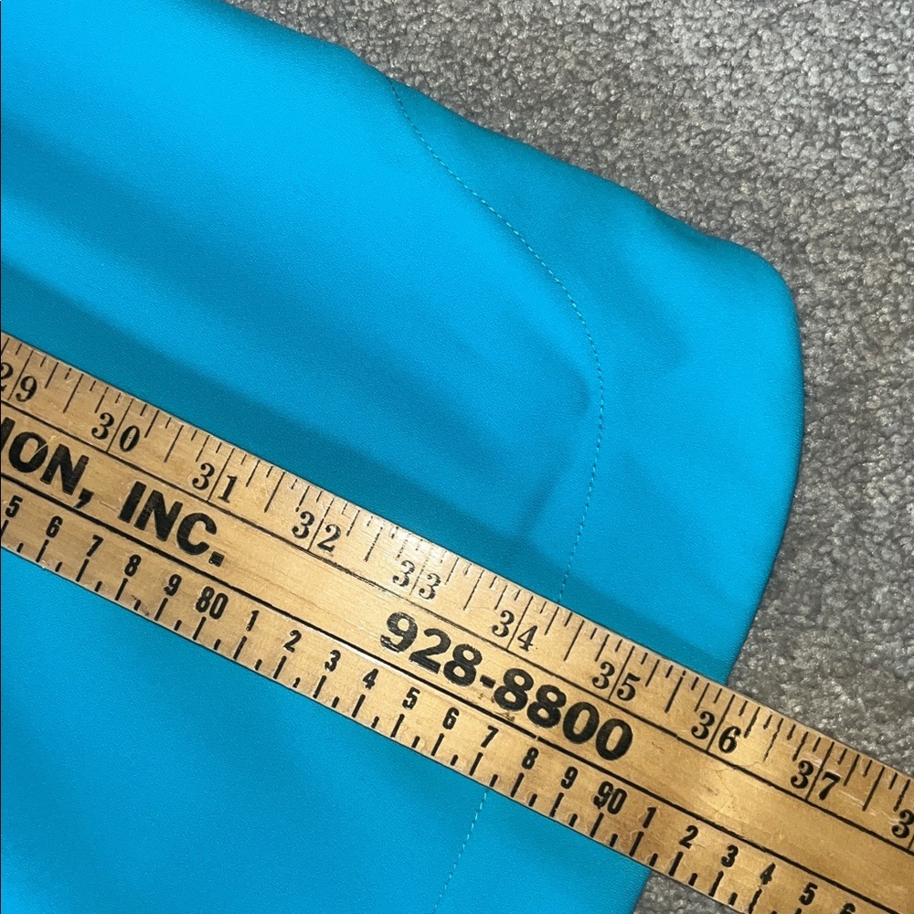 Ann Taylor Turquoise Sleeveless Shift Dress Size 6 - Picture 9 of 10